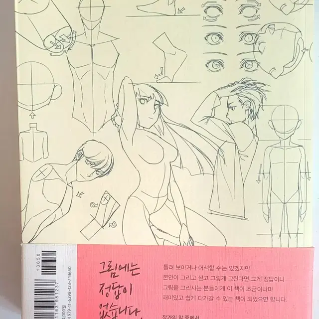 타코 작가님 시크릿 캐릭터 드로잉 그림 공부 책