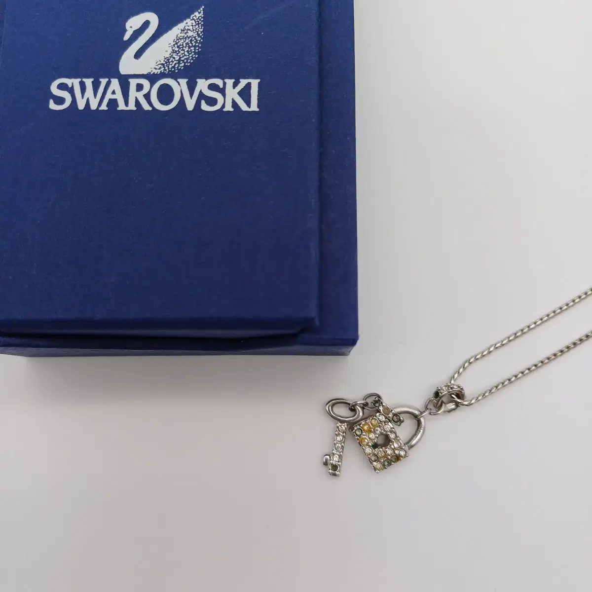 SWAROVSKI 스와로브스키 열쇠 목걸이 [7241_0124-07]