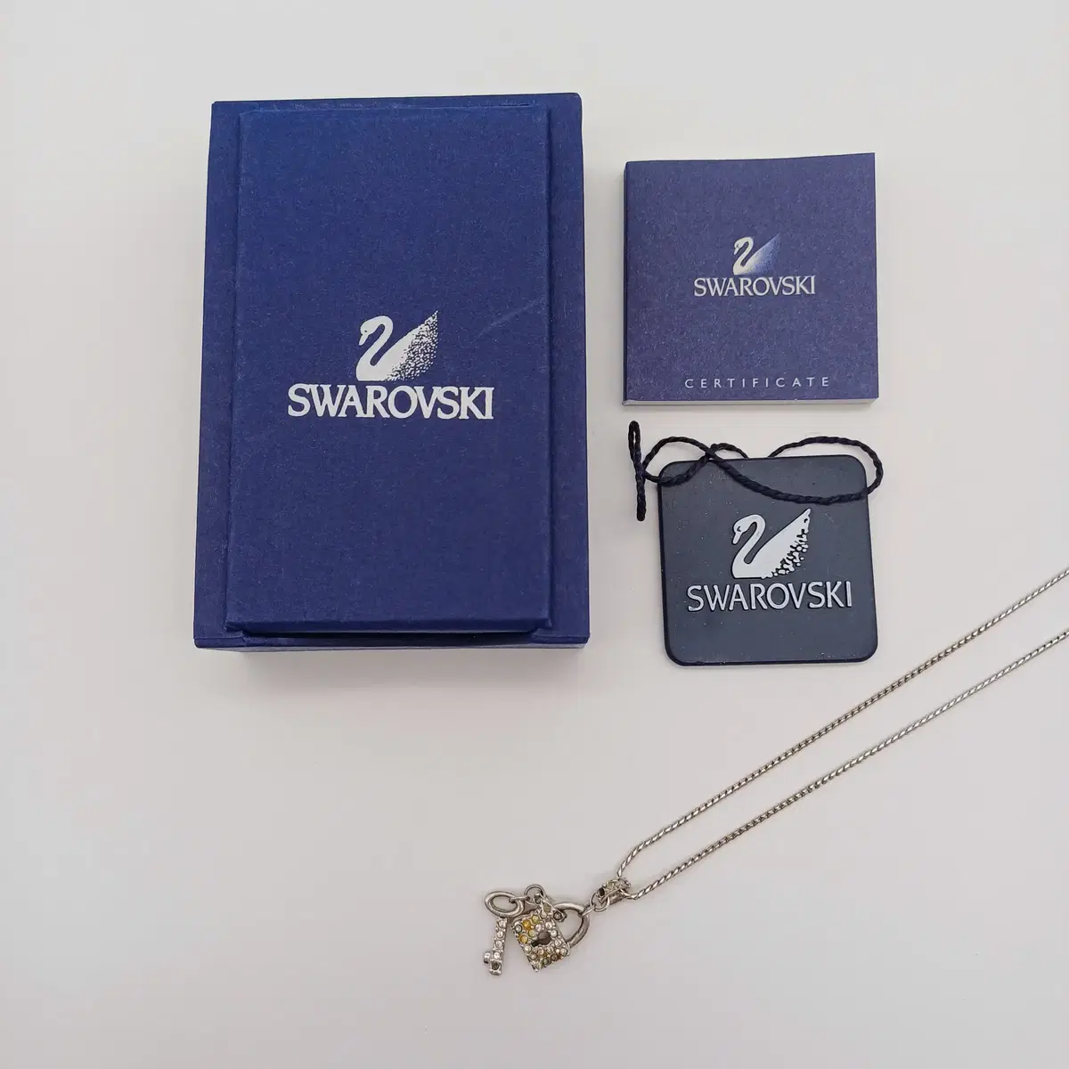 SWAROVSKI 스와로브스키 열쇠 목걸이 [7241_0124-07]