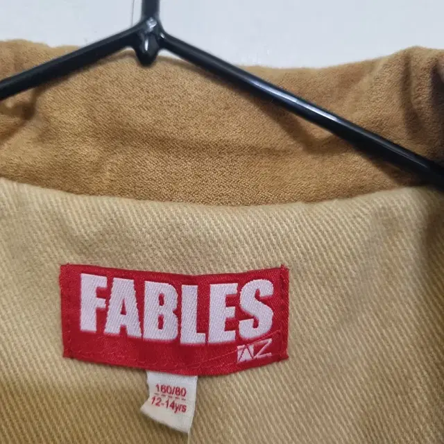 FABLES 스웨이드 콤비 엘보패치 자켓/여성S