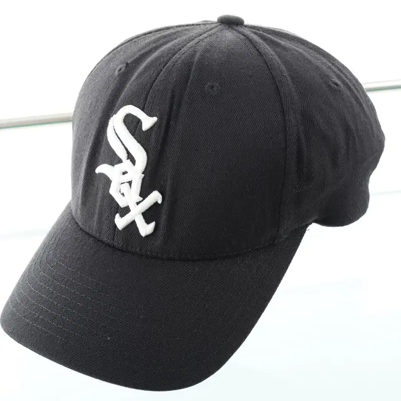 (M-XL) MLB 엠엘비 야구모자 볼캡 블랙 빅 로고-22FB