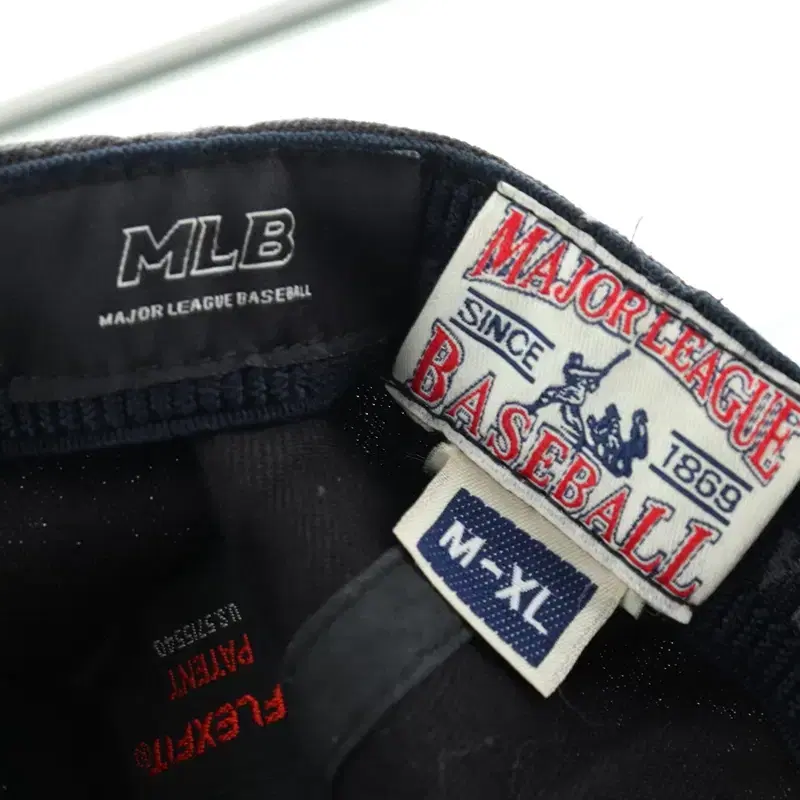 (M-XL) MLB 엠엘비 야구모자 볼캡 블랙 빅 로고-22FB