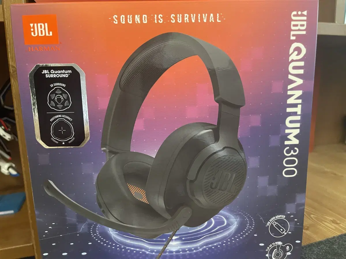 새제품)JBL QUANTUM 300헤드셋 판매합니다