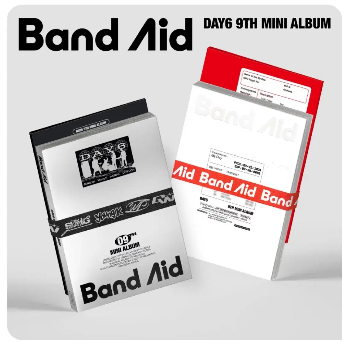 데이식스 밴드에이드 band aid 앨범 양도