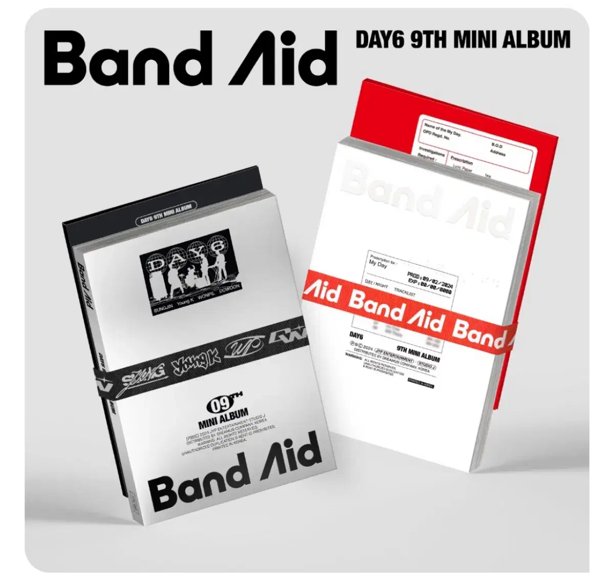 Day 6 Band Aid BAND AID album WTS