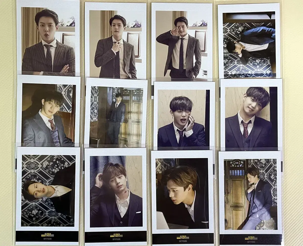 btob ourconcert polaroid