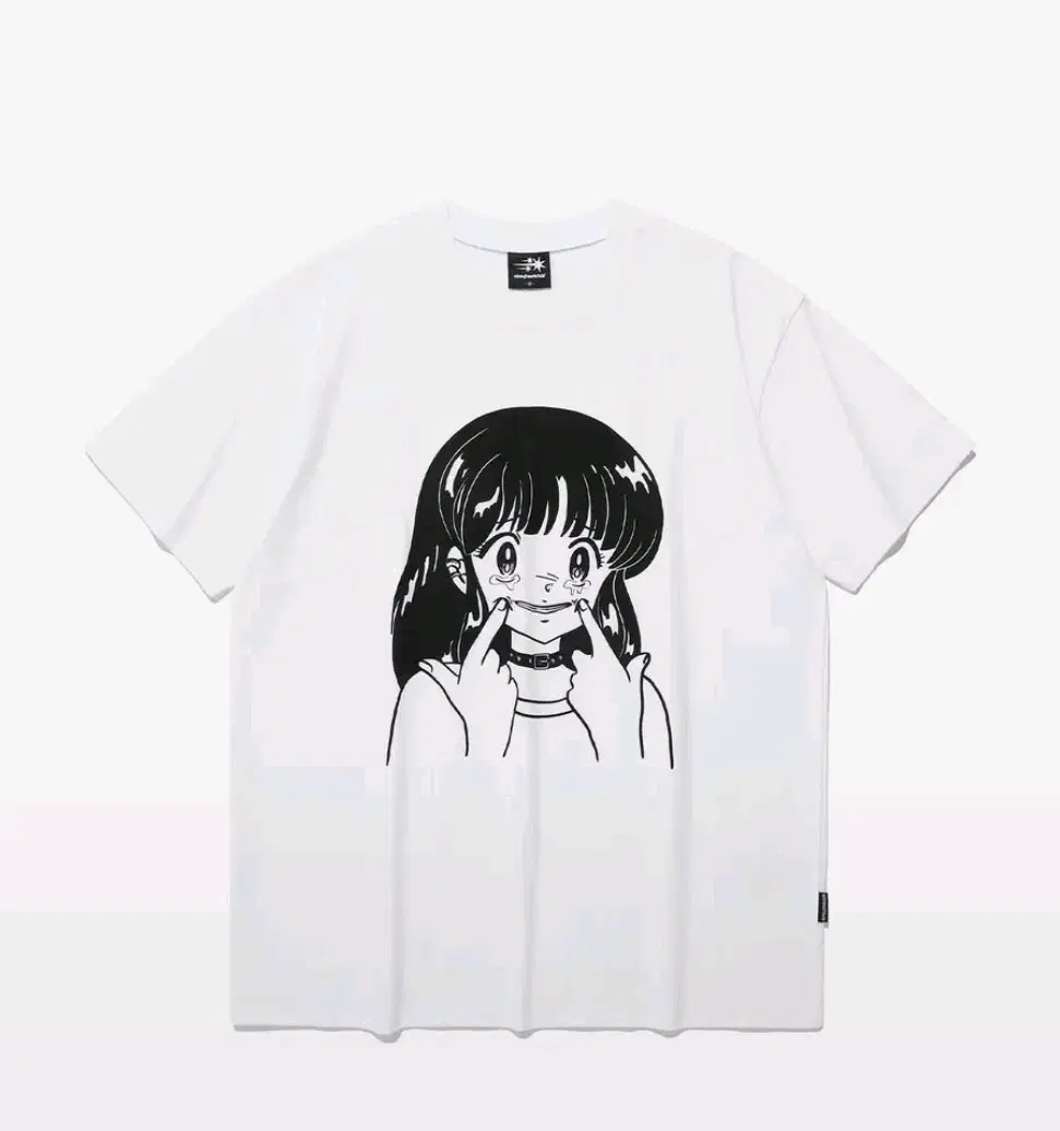 나이스고스트클럽 CRYING SMILE TEE_WHITE