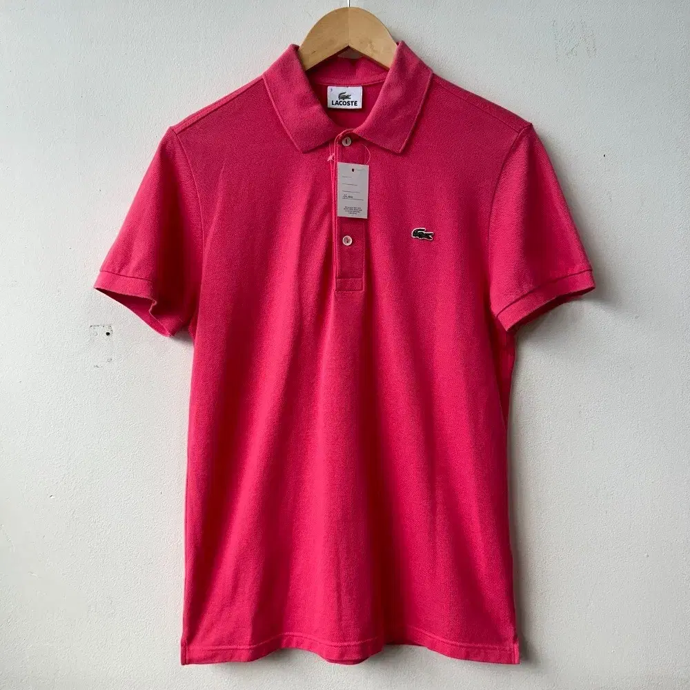 12082 - Lacoste Pink Vahn Short Sleeve Kara Tee