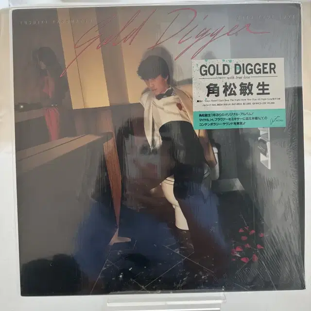 카도마츠 토시키 lp GOLD DIGGER with true love