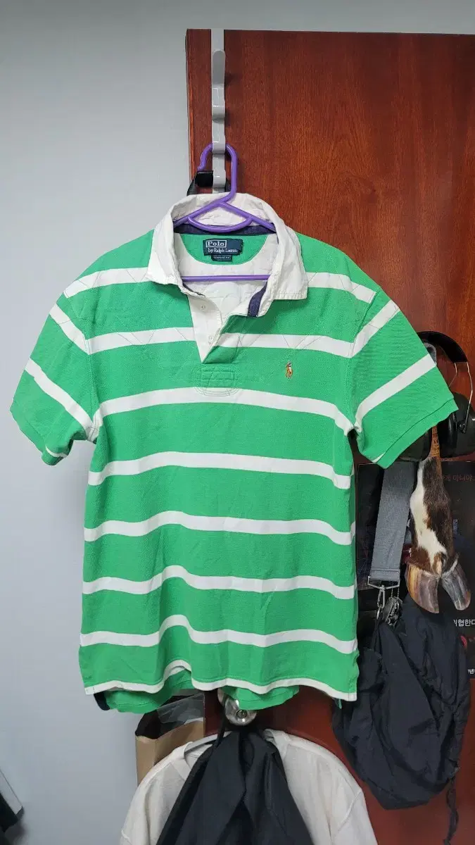 [size XL] POLO Ralph Lauren Rugby Green & White