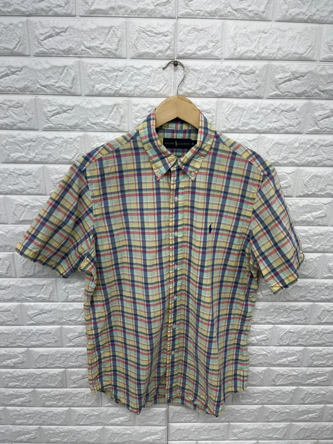 Polo new vahn check shirt (M/100) / B-1209