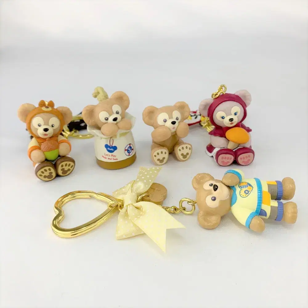 DISNEY Disney Duffy and Friends Miniature Figures keyring Set of 5 A893