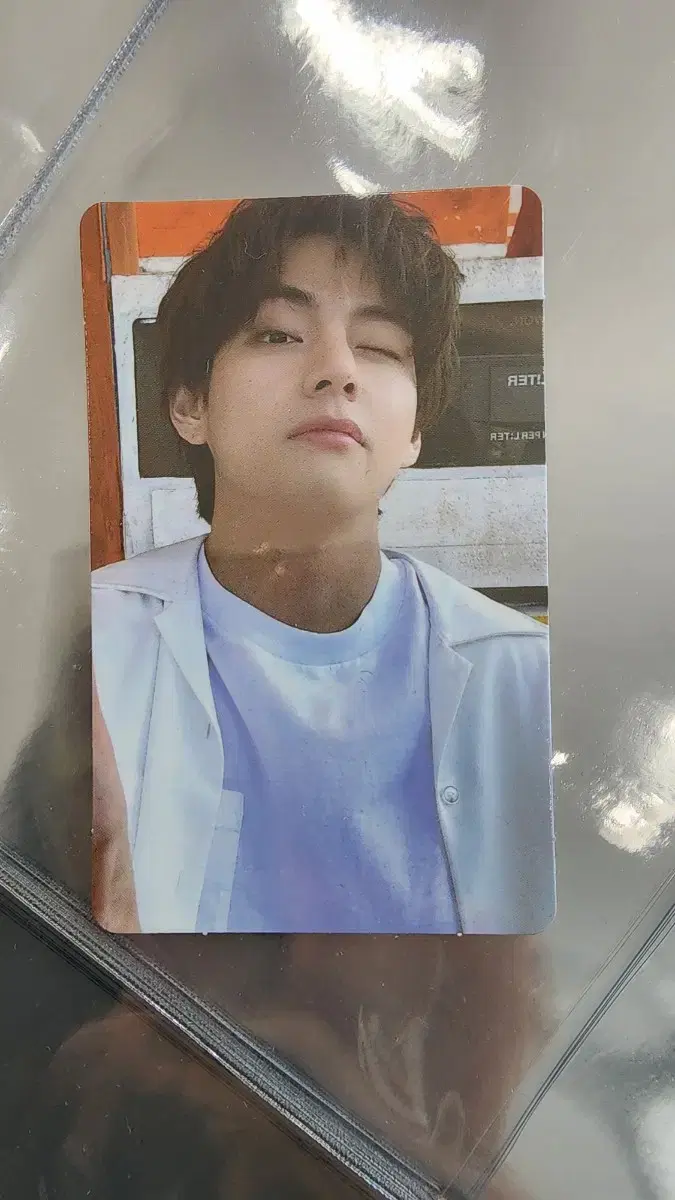 Bangtan v butter photocard