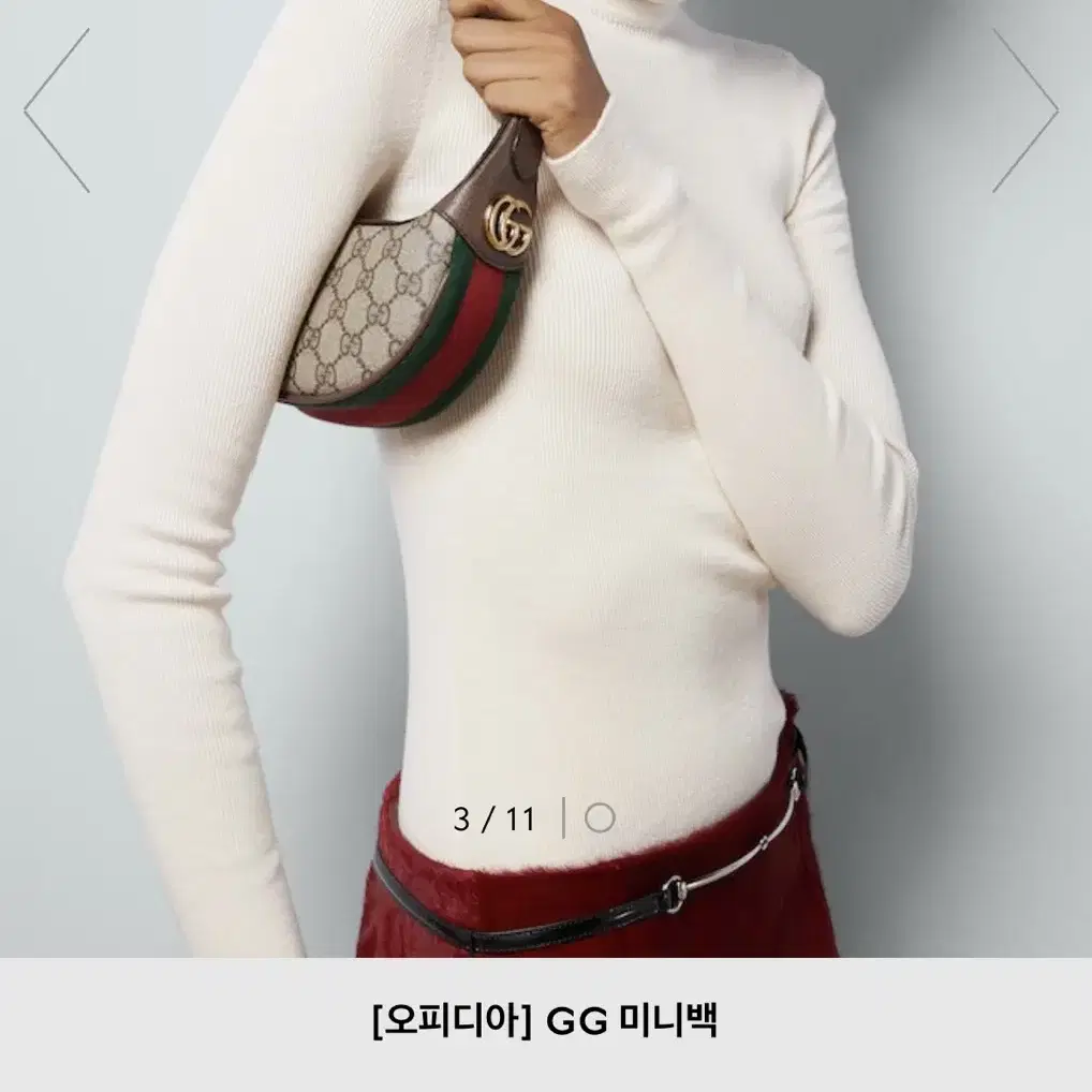 GUCCI 오피디아 GG 미니백