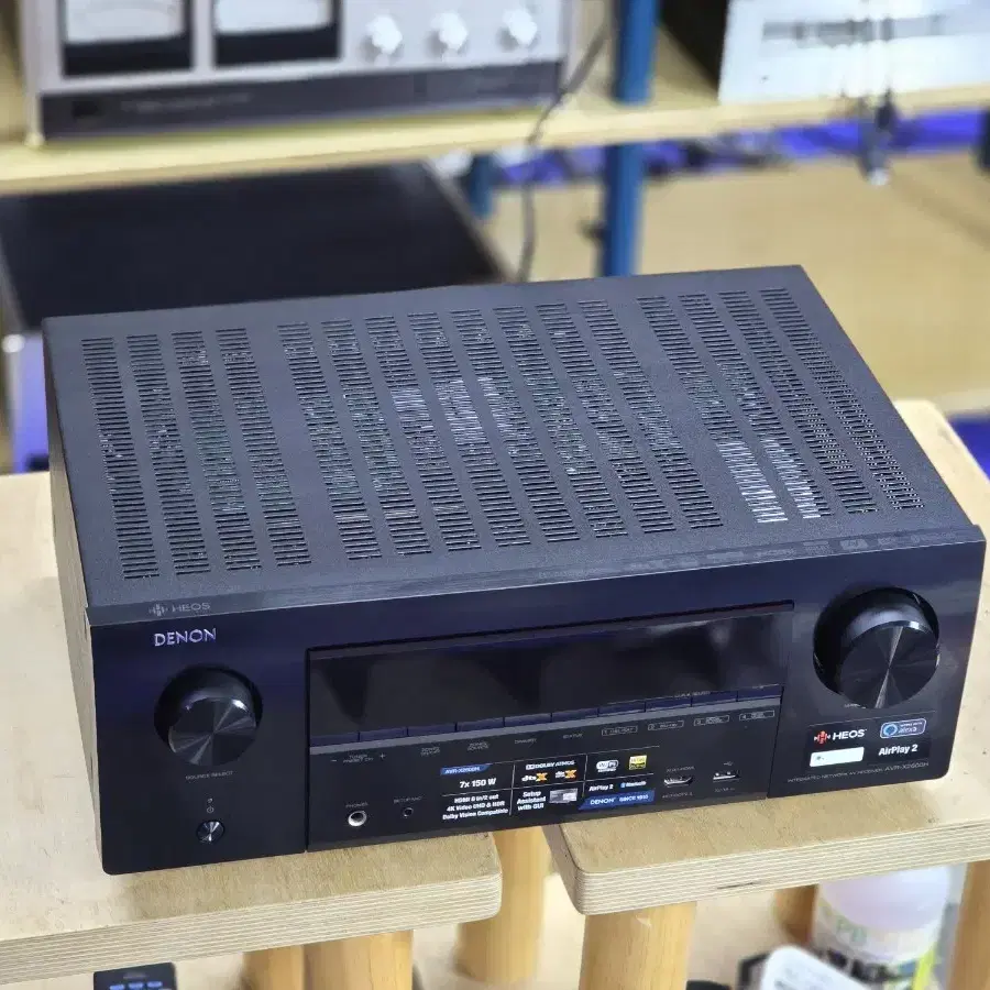 데논 AVR-X2600H 7.2채널 고급 리시버 앰프