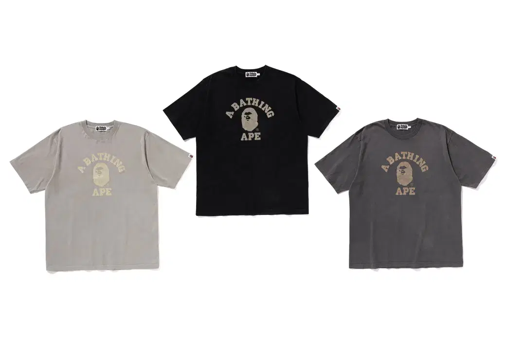 [Overseas] Vape Overdose College Relaxed Fit Short Sleeve T-Shirt 24FW