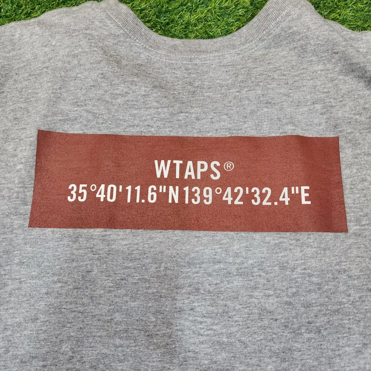 더블탭스 WTAPS 반팔 그레이 3사이즈