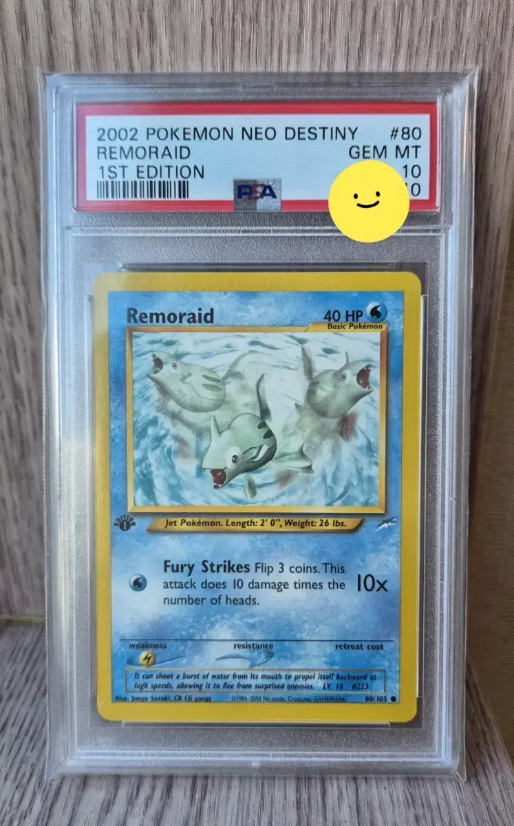 1st Edition North American Pokémon Cards 2002 PSA10 Total Language