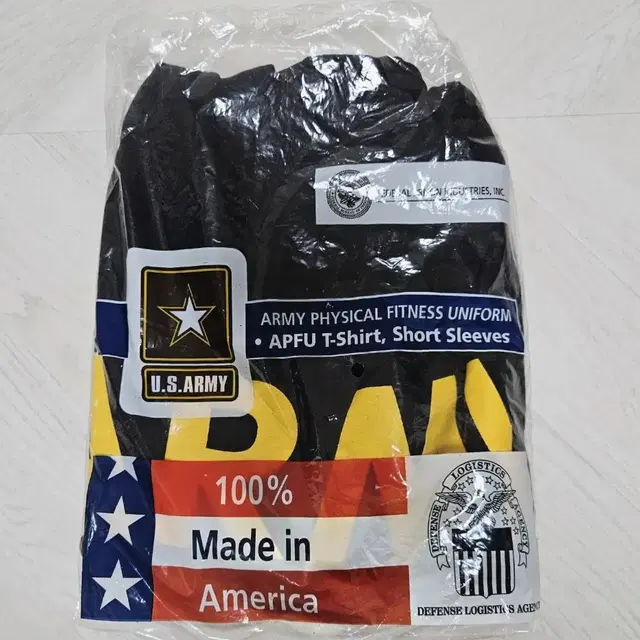 [미개봉] 육군 PT 티셔츠 U.S. ARMY SHORT SLEEVES