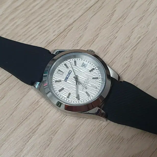 세이코 오토매틱 시계 커스텀 자작나무다이얼 nh35 seiko mod