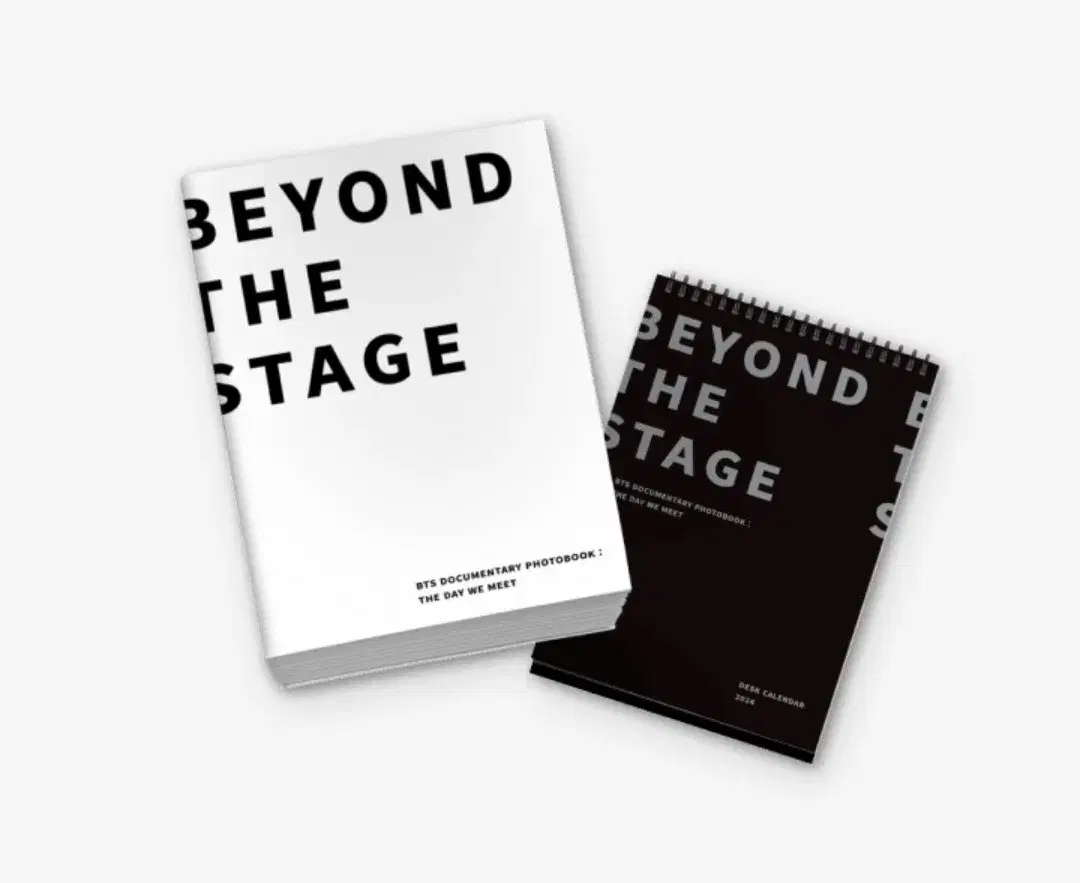 Bulk)Bangtan Beyond the Stage Photobook + 2024 Desk Calendar (unsealed)