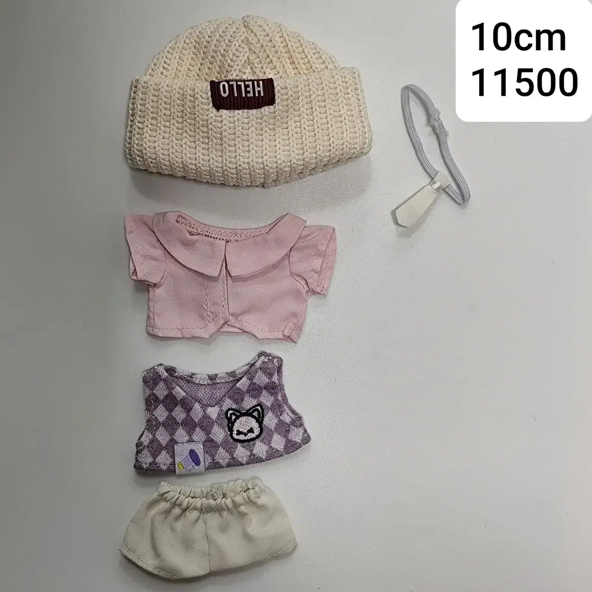 10cm 솜인형옷