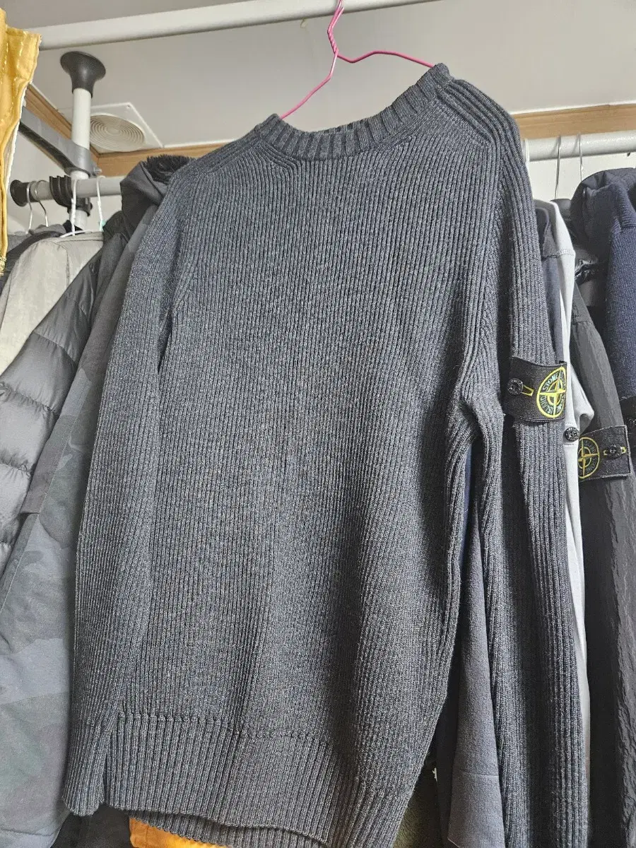 Stone Island Crewneck Ribbed Knit