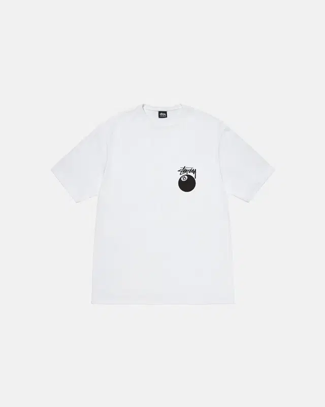 [XXL] 스투시 8 BALL TEE 8볼 티셔츠 화이트