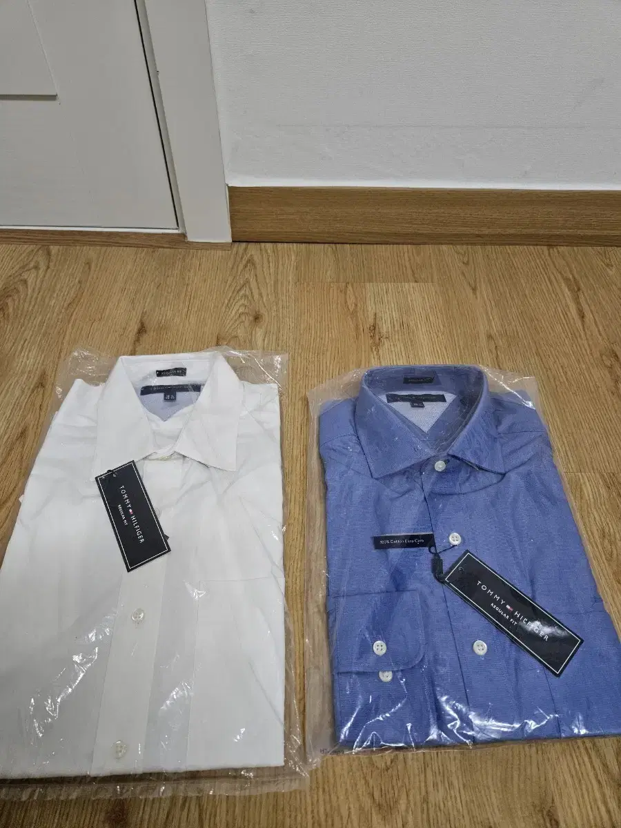 Free shipping on 2 Tommy Hilfiger dress shirts, sizes 90-95 new