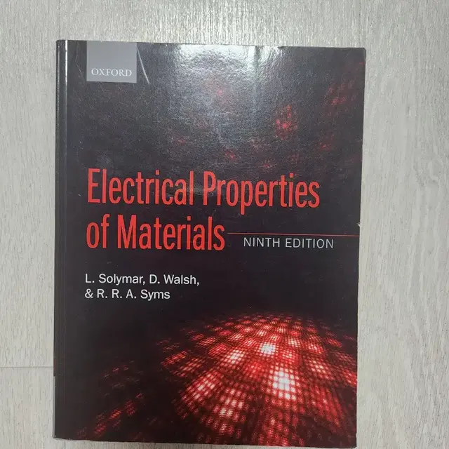 Electrical Properties of Materials 9th