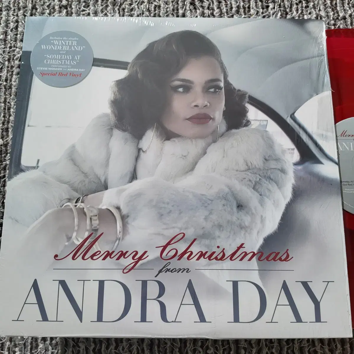 Andra Day 안드라 데이 스티비 원더 크리스마스 캐롤 앨범 반투명