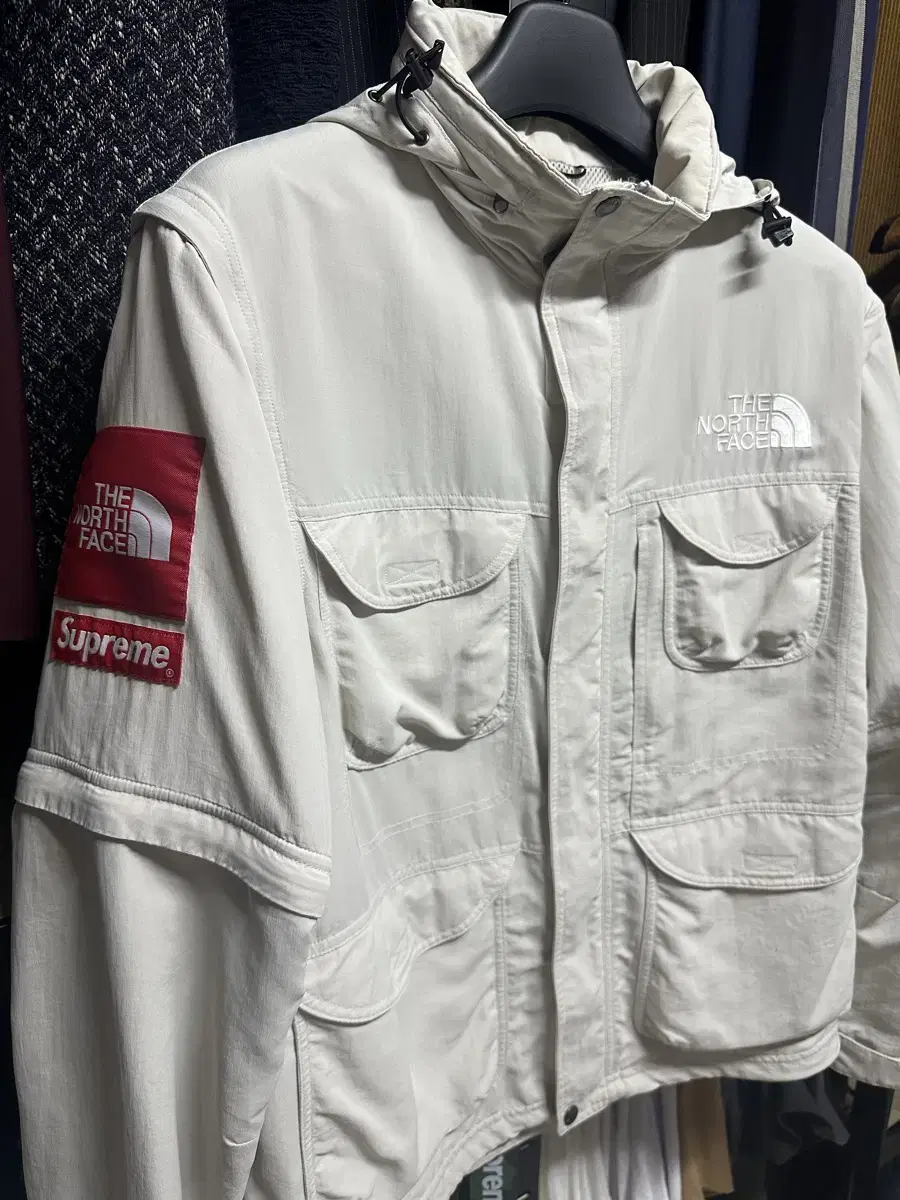 Supreme x The North Face Trekking Convertible Jacket Stone sell (L) Large