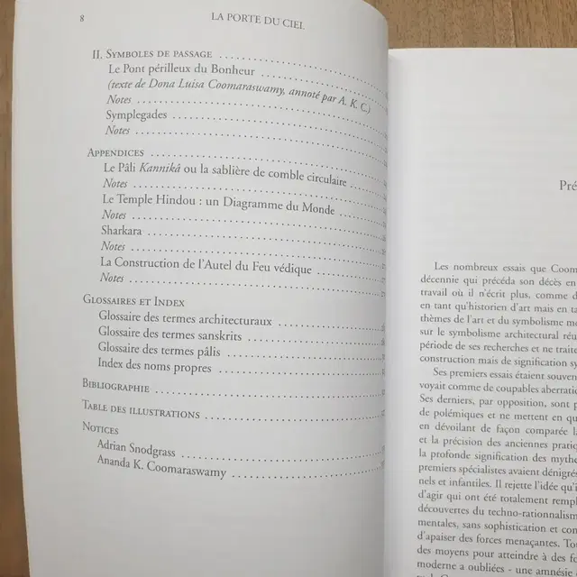 La Porte du Ciel  Ananda K Coomaraswamy