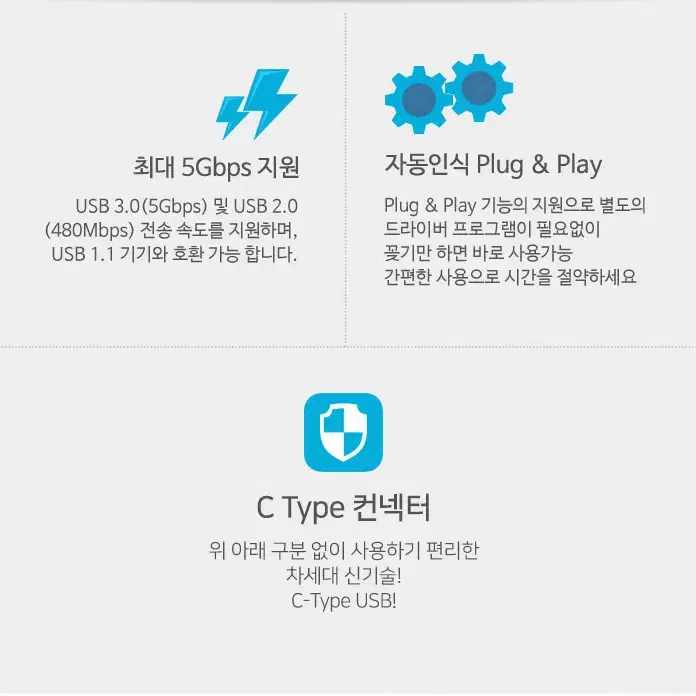 C type to HDMI 2.0 미러링 모니터 케이블 5m