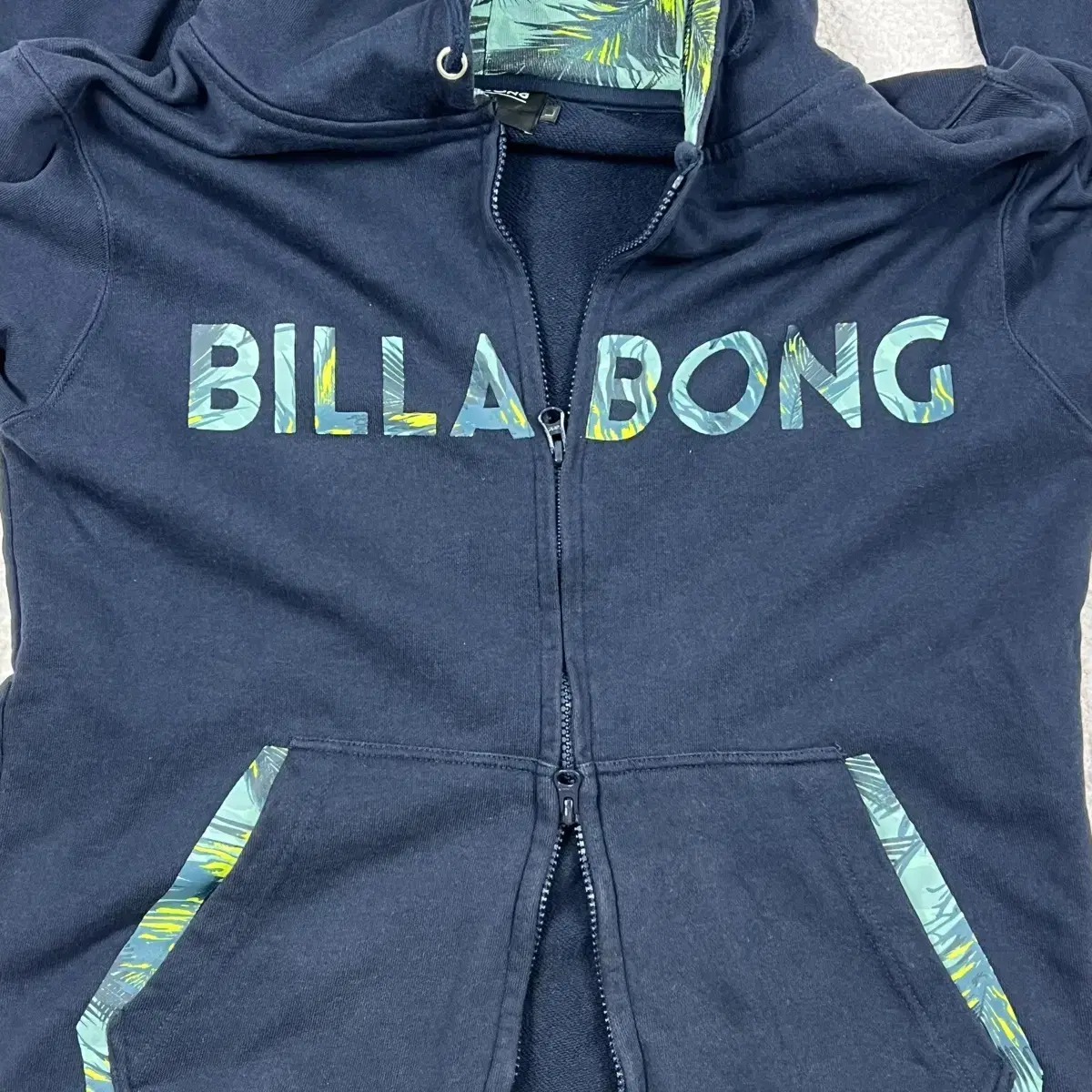 빌라봉 BILLABONG 트로피컬 패턴 후디