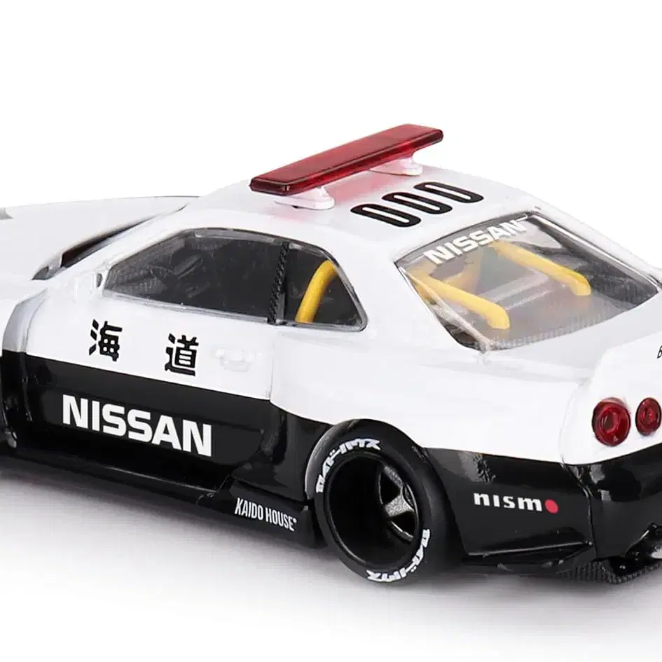 1:64 미니지티 닛산 스카이라인 GT-R R34 카이도웍스 V2 경찰