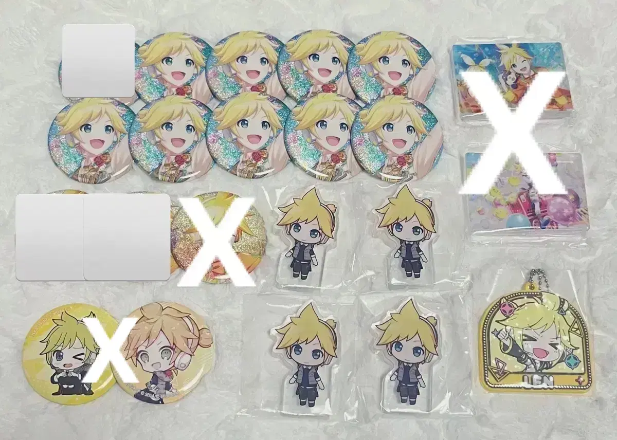 Kagamine ren Pseka Goods sell Canbadge Corotto Noble Art Epicard Color Paper