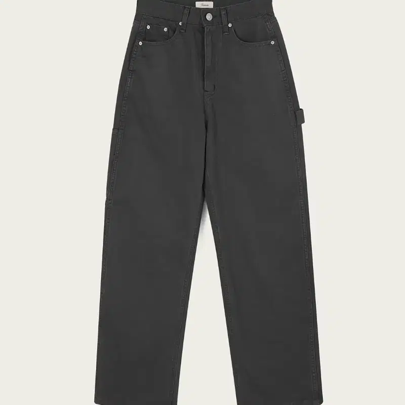 리본빛 Carpenter Cotton Pants 차콜 S