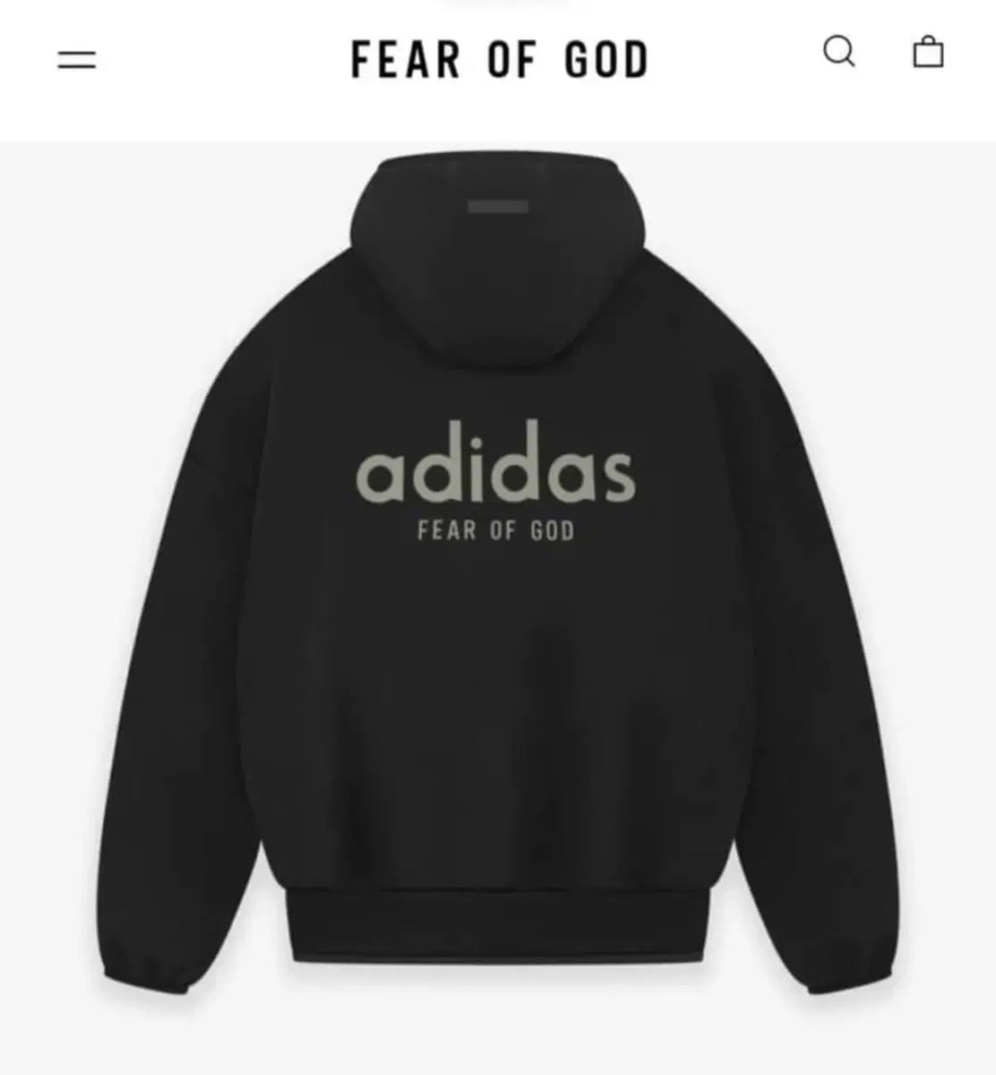 Peer Of God x Adidas Heavyweight Hoodie