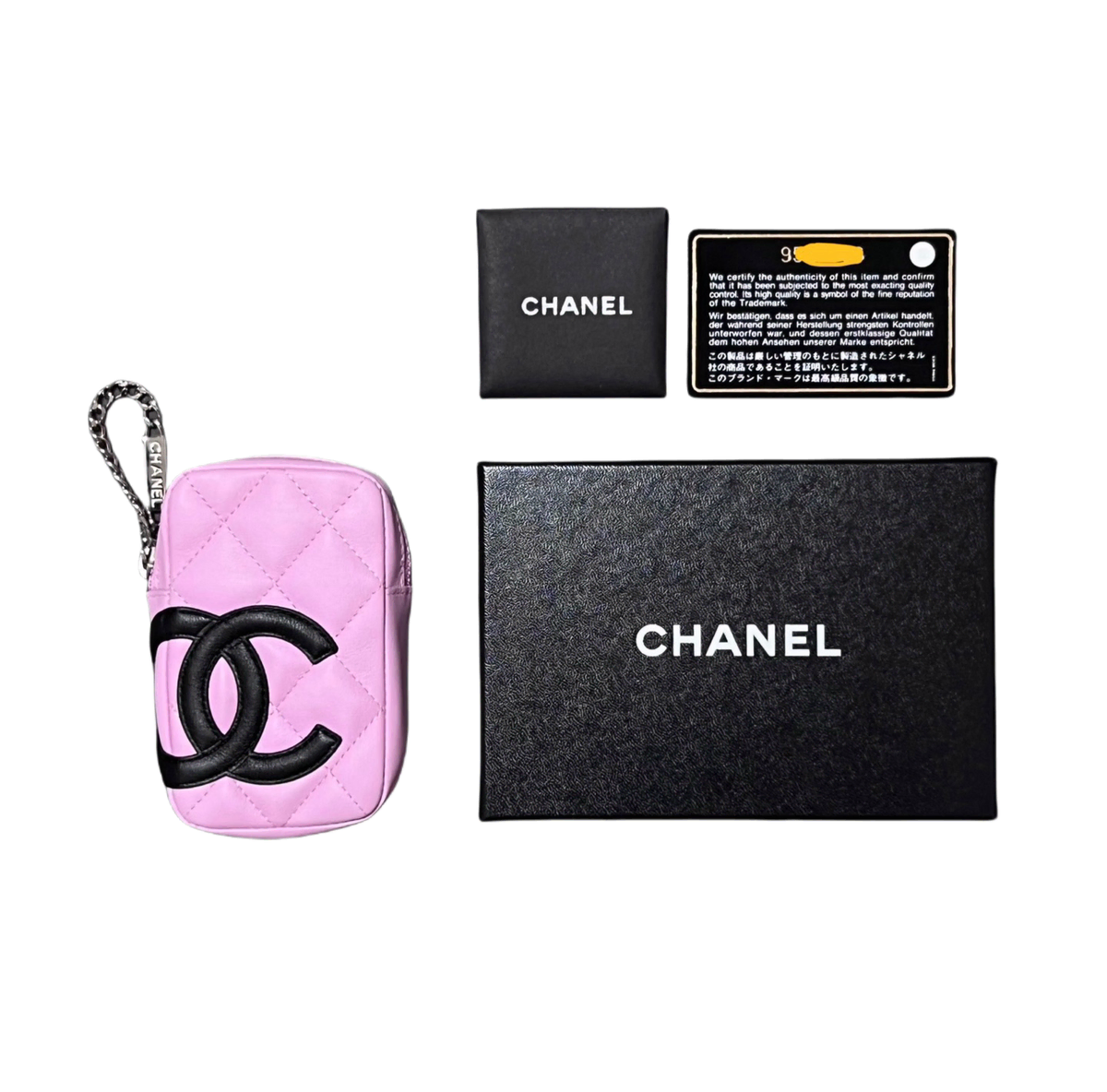 [Complete] Chanel pink bling bling mini-pouch. Vintage Y2K