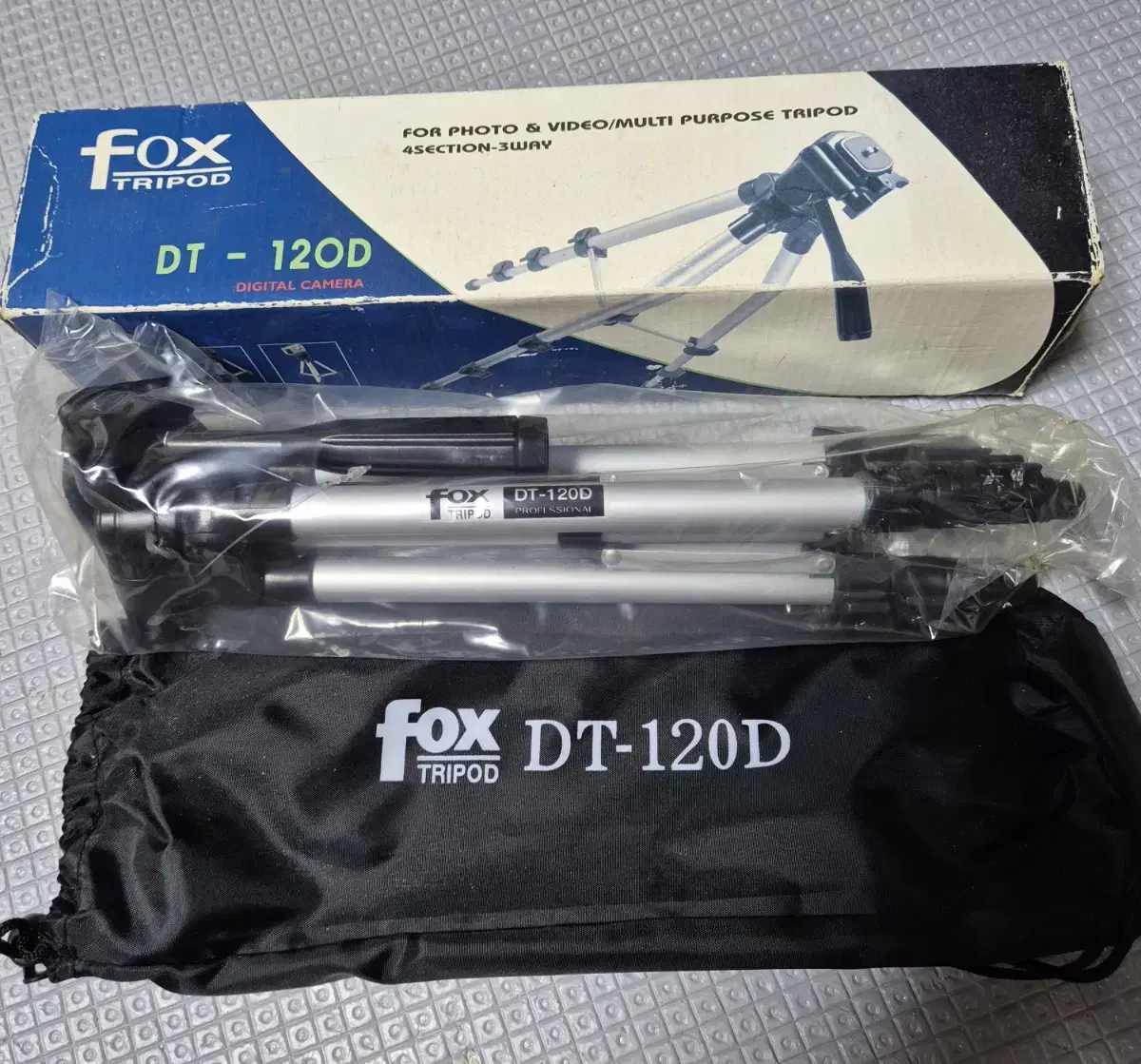 FOX TRIPOD DT - 120D 카메라 삼각대