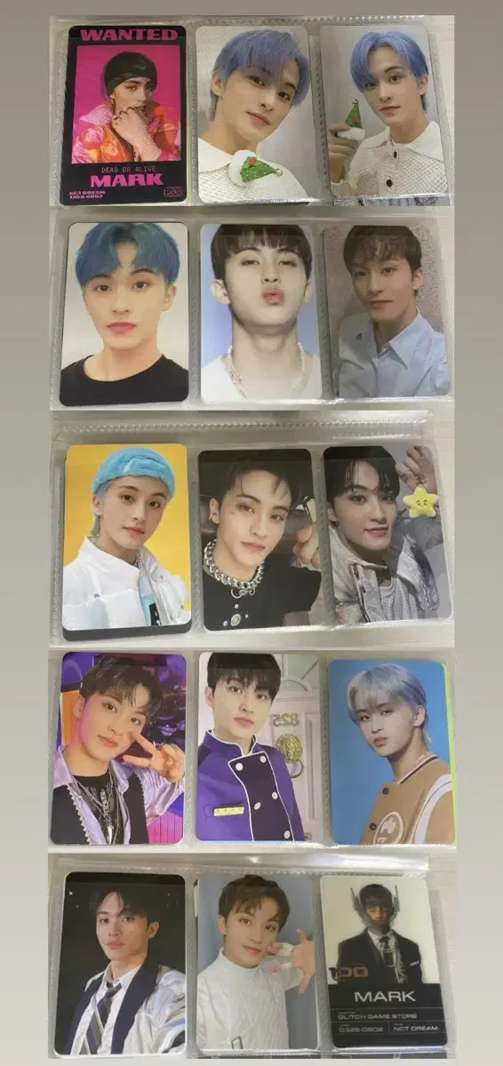 Quick sale) nct mark photocard in bulk