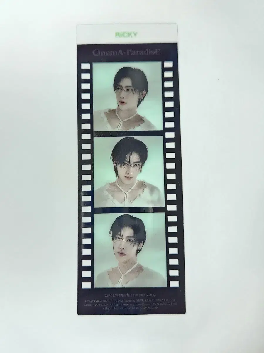 ZB1 Vol. 4 ricky Film Photo Necuts photocard wts Sources