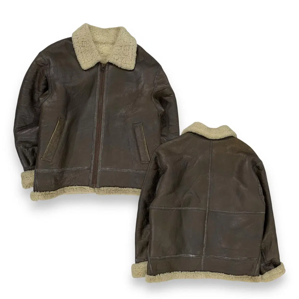 B-3 Real Leather Mustang Jacket