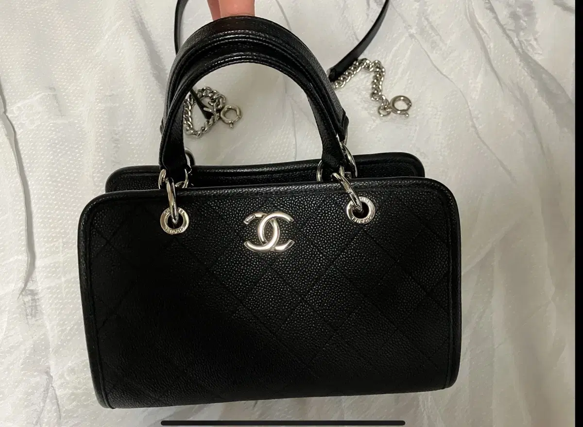 Chanel Caviar Two-Way Bag