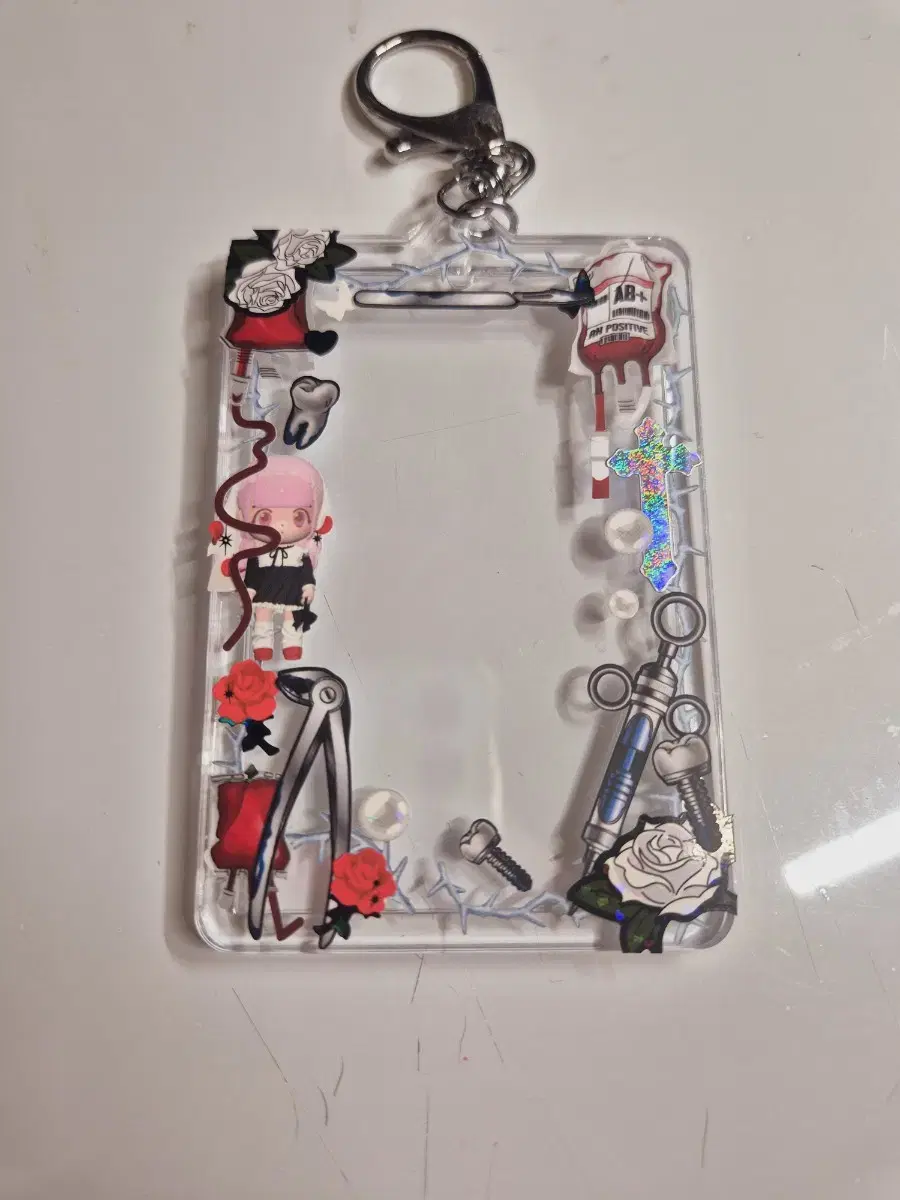 Poka keyring photocard holder squawk squawk