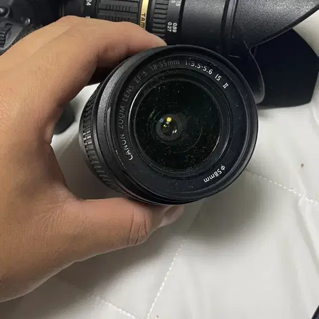 캐논 eod 650d 카메라 dslr 18-55렌즈