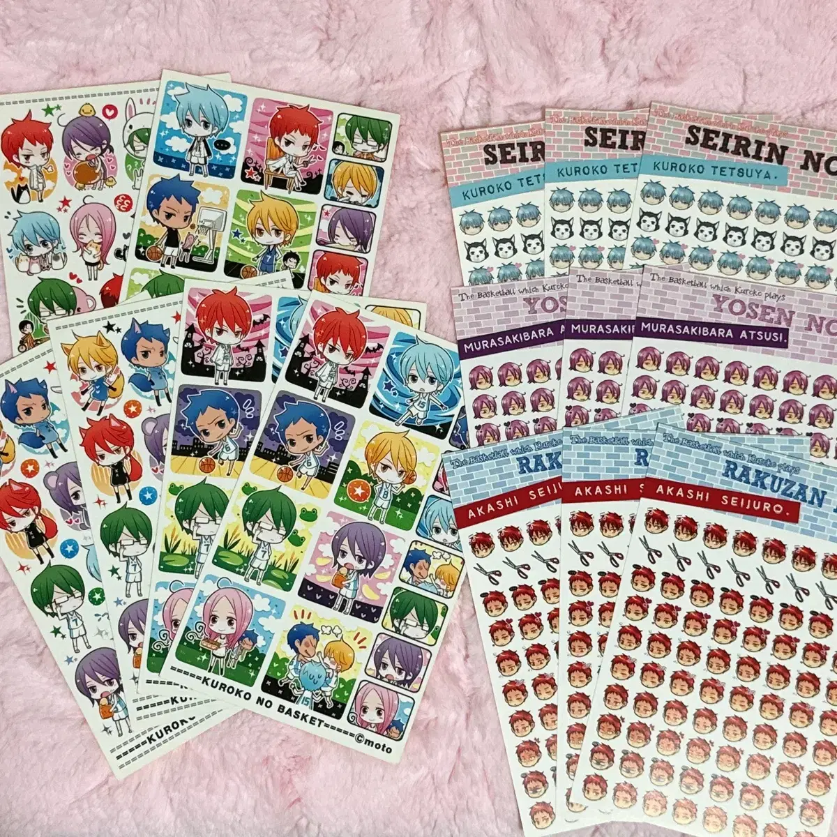 Kuroko's Basketball Kunong sticker bulk Circo Seoul Comic World