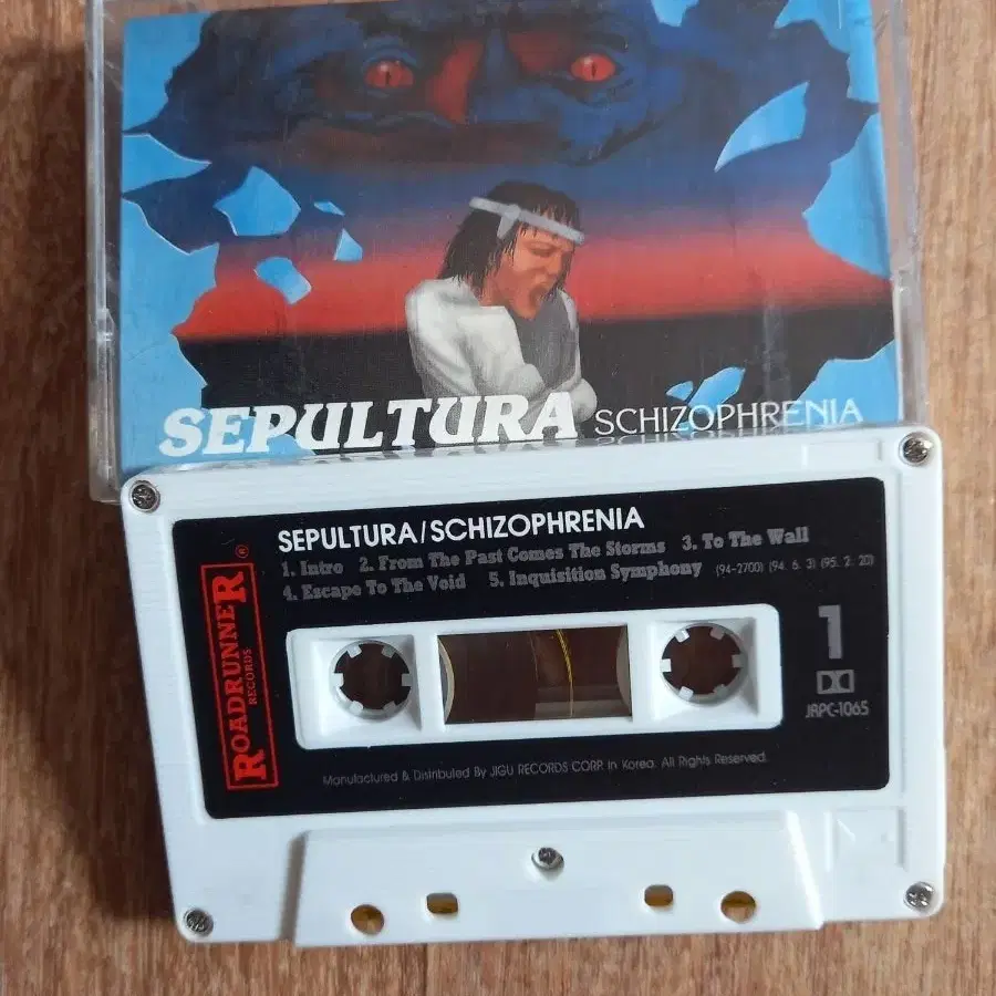 sepultura 세풀투라 카세트테이프