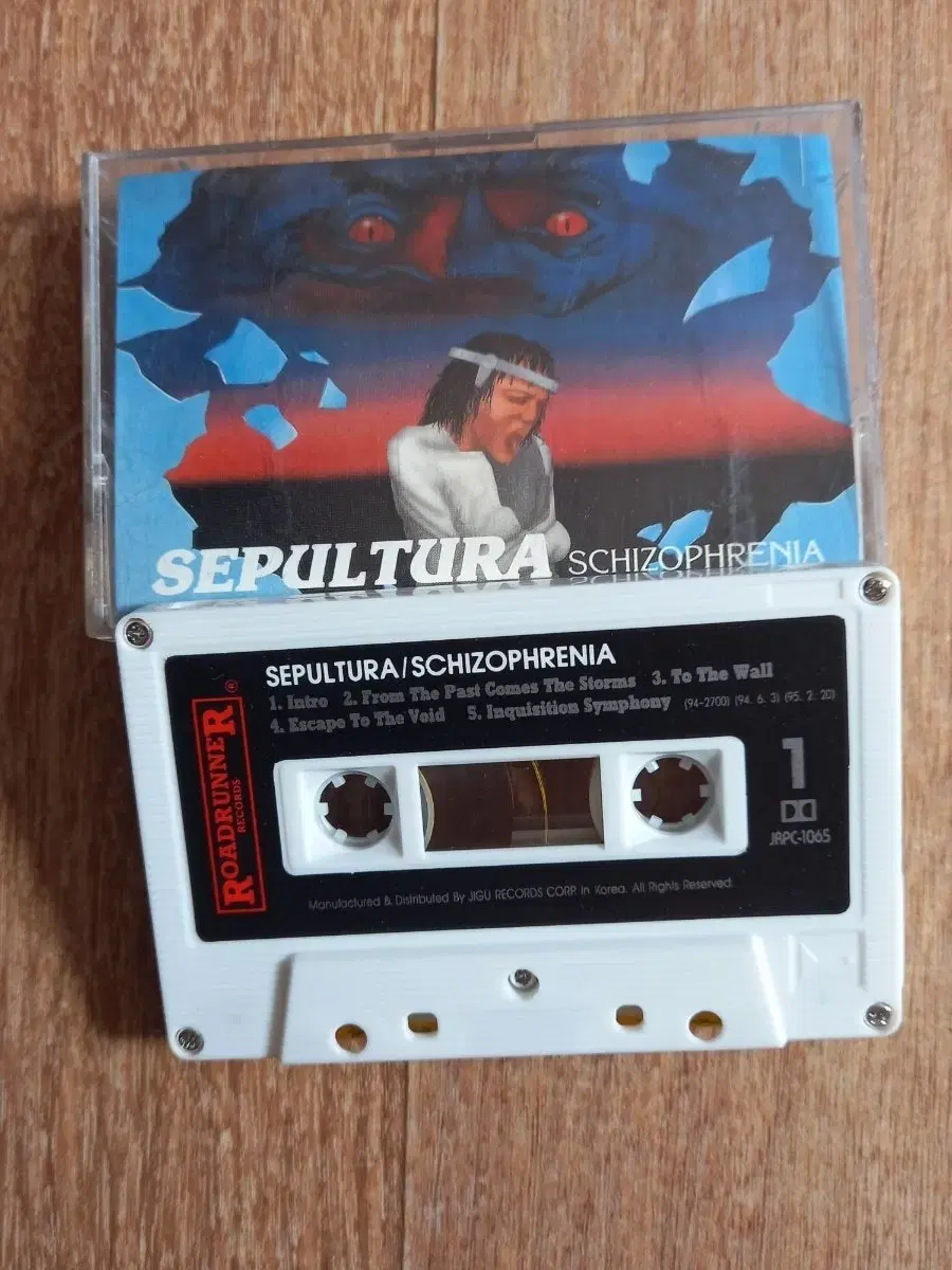 sepultura 세풀투라 카세트테이프